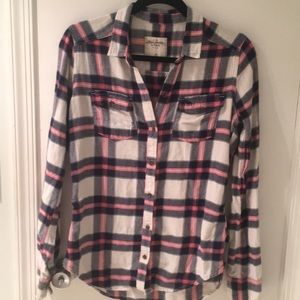 Abercrombie & Fitch flannel shirt size medium